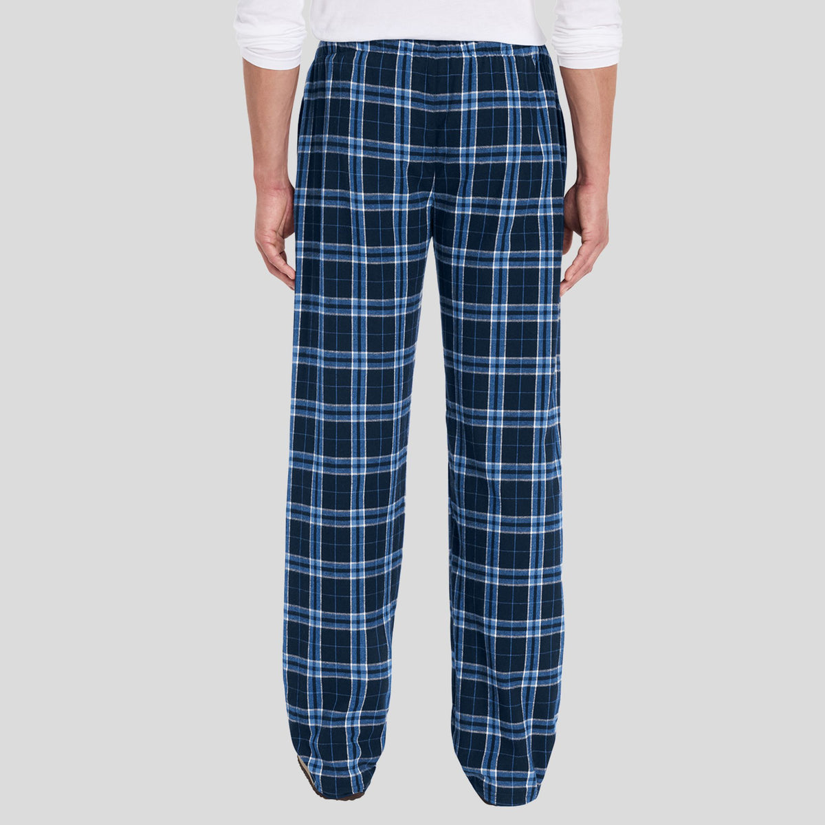 Flannel Pocket Pant | True Navy/Carolina Blue