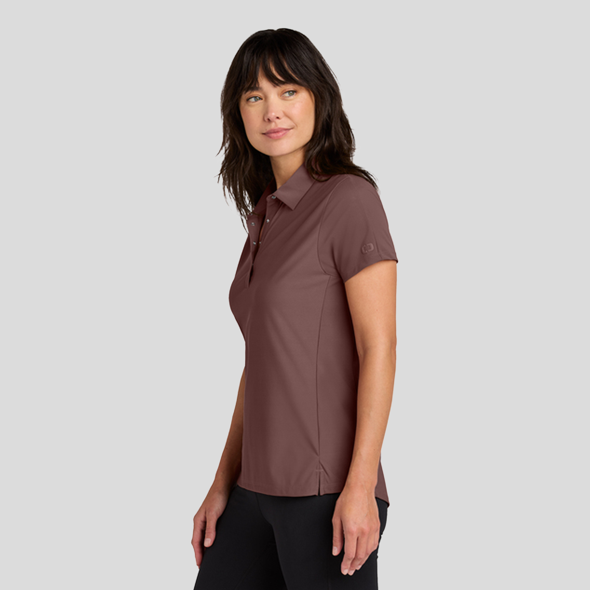 Womenβs Envision Polo | Deep Rose