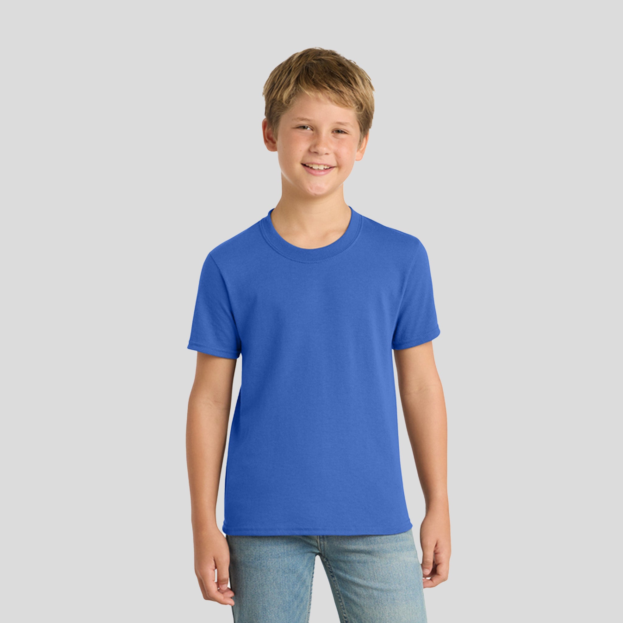 Youth Core Blend Tee | Royal