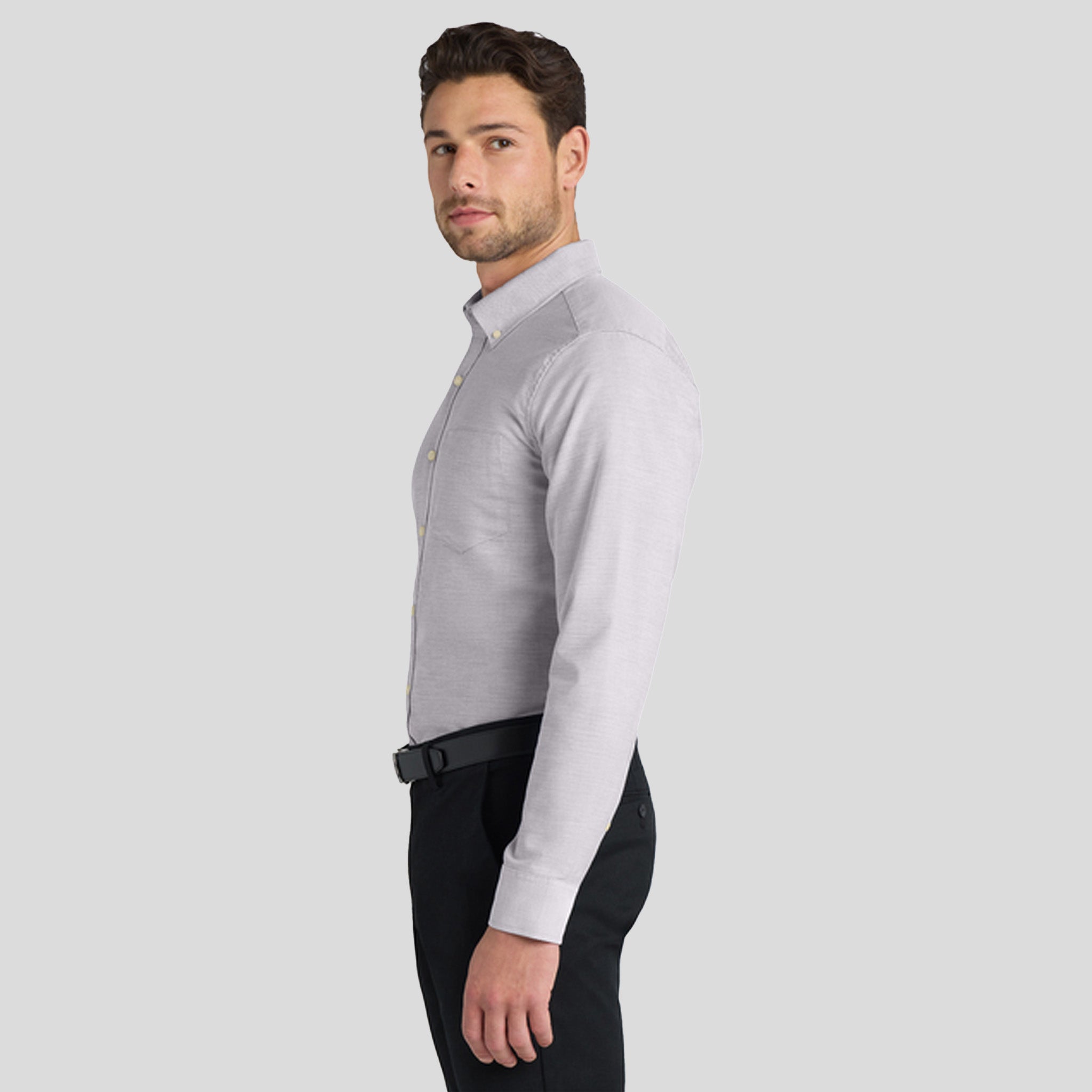 SuperProβ’ Oxford Shirt | Gusty Grey