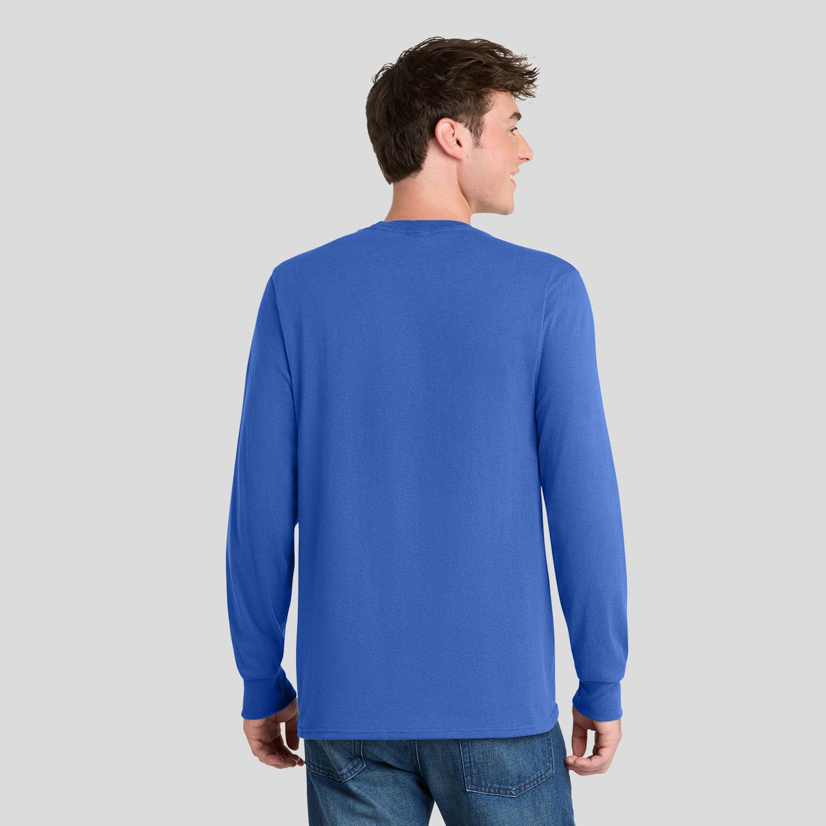 Long Sleeve Core Blend Tee | Royal