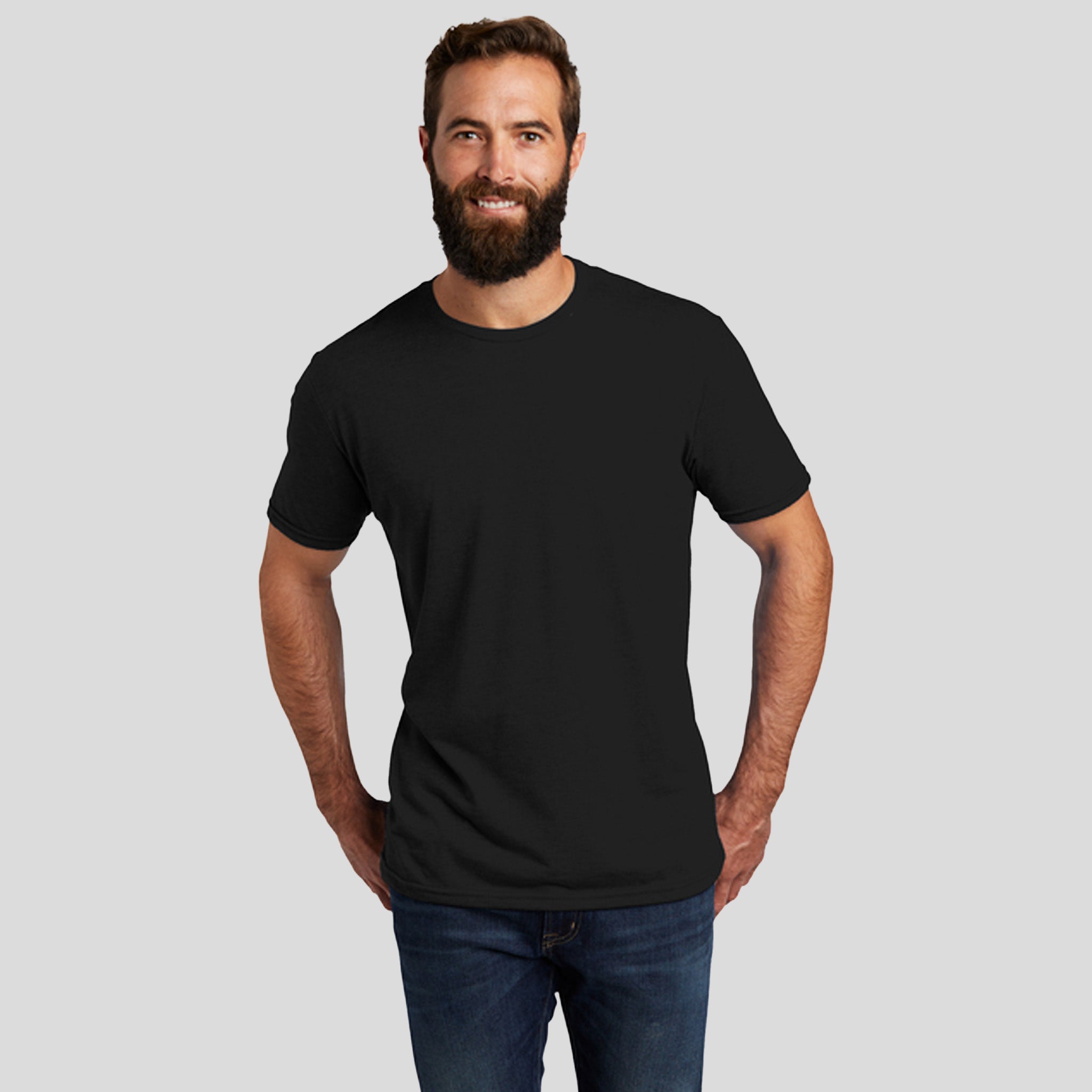 Unisex Tri-Blend Tee | Deep Black