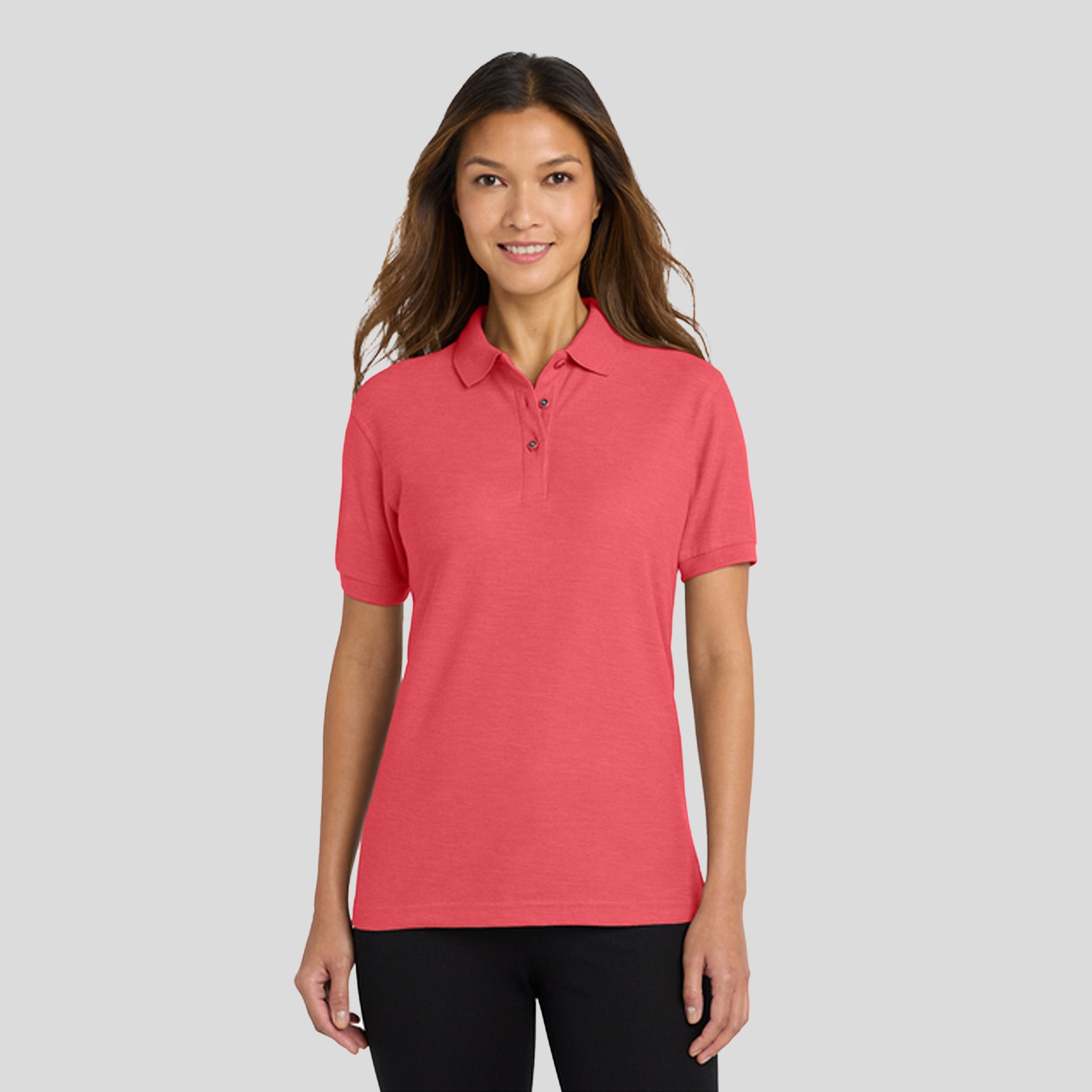 Women's Silk Touch™ Polo | Hibiscus