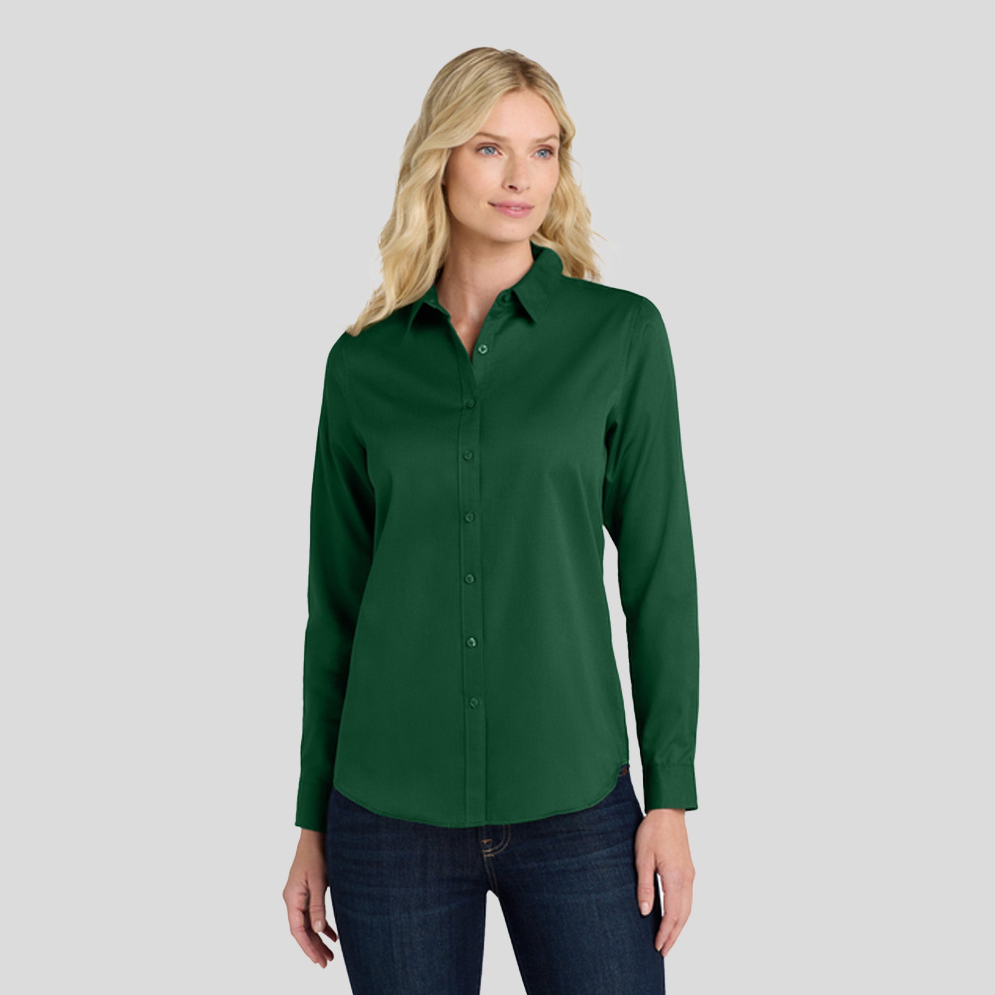 Women's Long Sleeve SuperPro React ™ | Dark Green